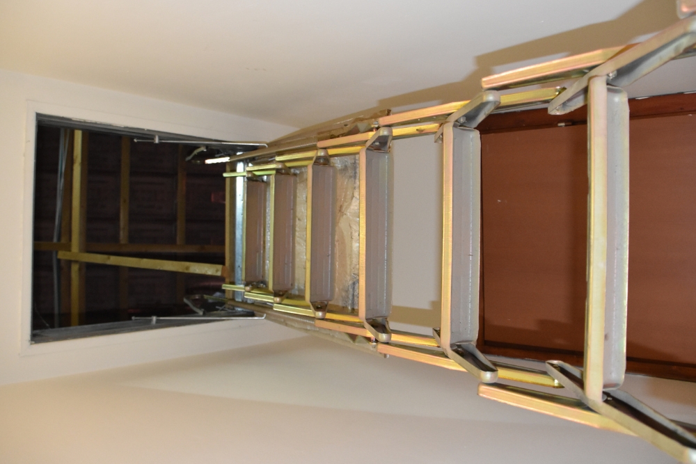Attic Access Pull‑Down Stairs Installation